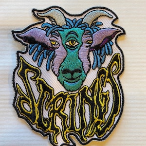 Three-eyed Dread Billy Goat patch