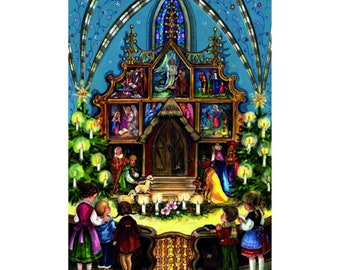 German Advent Calendar - Children at Chapel's Nativity
