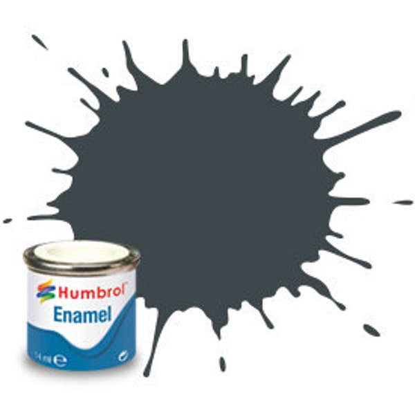 Humbrol Model Paint: RLM 72 Grun, Matte, Shade #243 - 14 ml tinlet