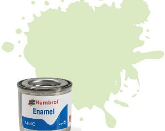 Humbrol Enamel Model Paint: Beige Green, Matte, Shade #90 - 14 ml tinlet