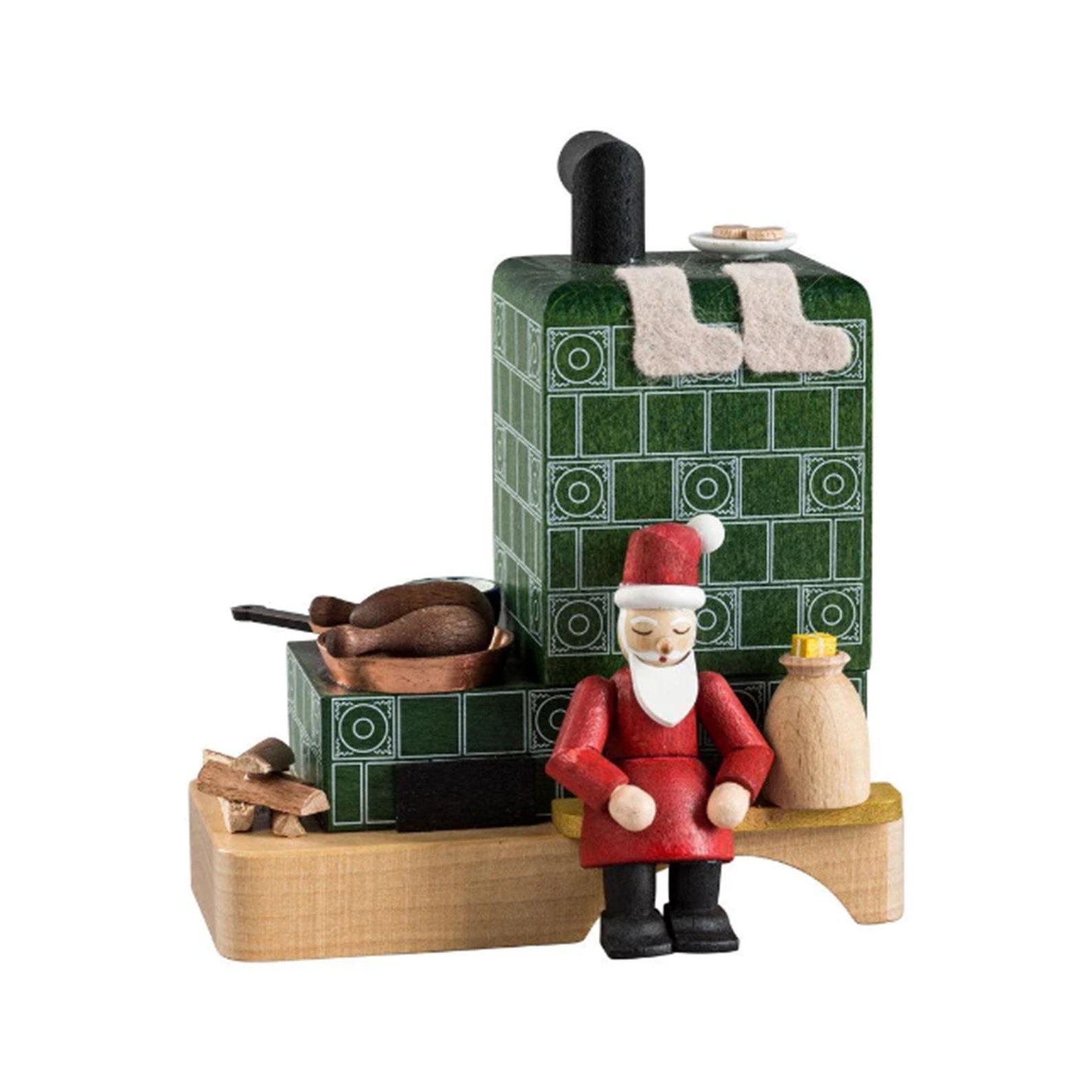 German Erzgebirge Smoker Figure: 