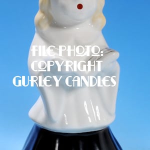 Gurley &quot;Saf-T-Glo&quot; kerstkaarslamp - koormeisje