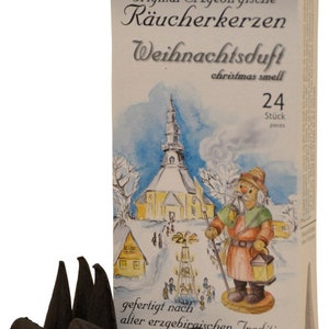 German Erzgebirge Smoker Figure: Deluxe Jack Frost, Blue by Richard Glaesser, w/ bonus image 2