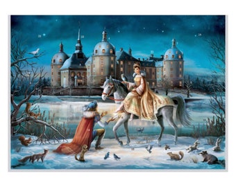 German Advent Calendar - Cinderella, Large