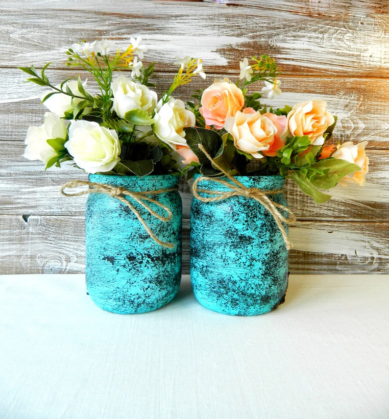 Glass Bathroom Set Orange Marble Glass Vase Centerpiece Marble Etsy