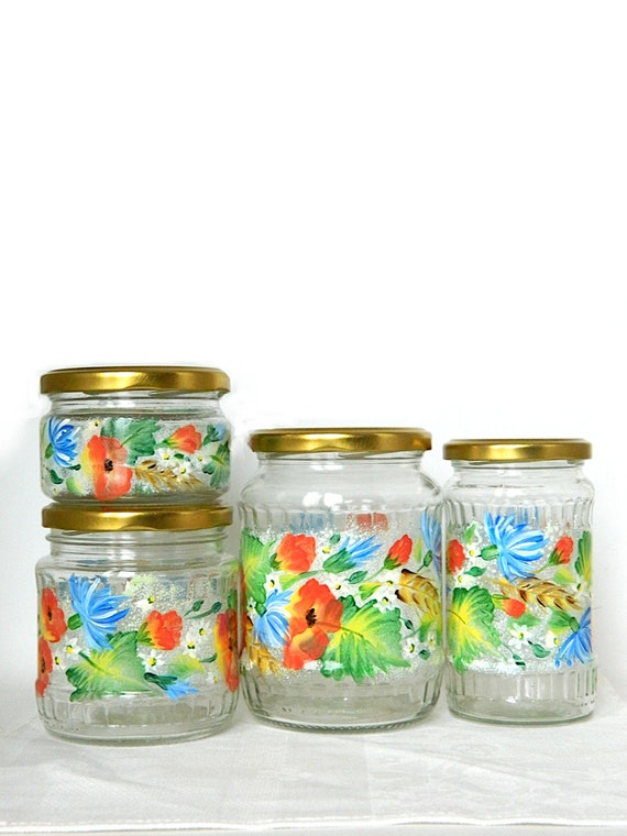 Pioneer Woman Vintage Floral Custom 3 Piece Canister  Set-COFFEE-SUGAR-TEA-NEW