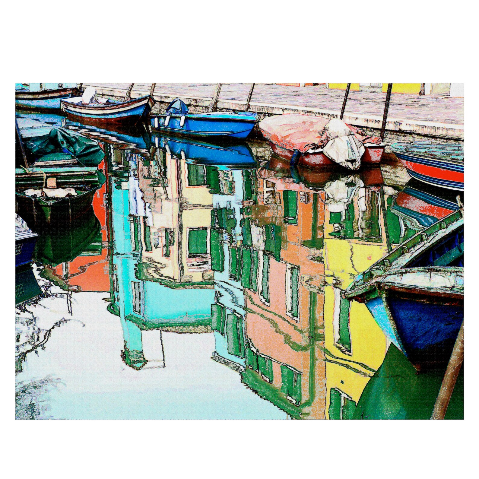 Cards of Venice. 5 Assorted cards. Images of Venice. Perfect Etsy