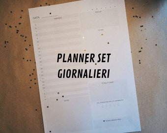 Ensemble de planificateur minimal Giornalieri