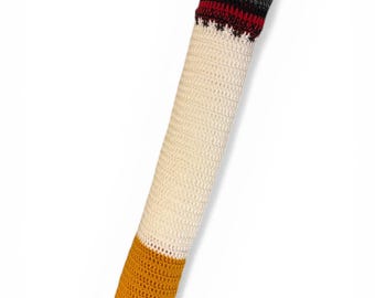 Crocheted Cigarette Throw Blanket