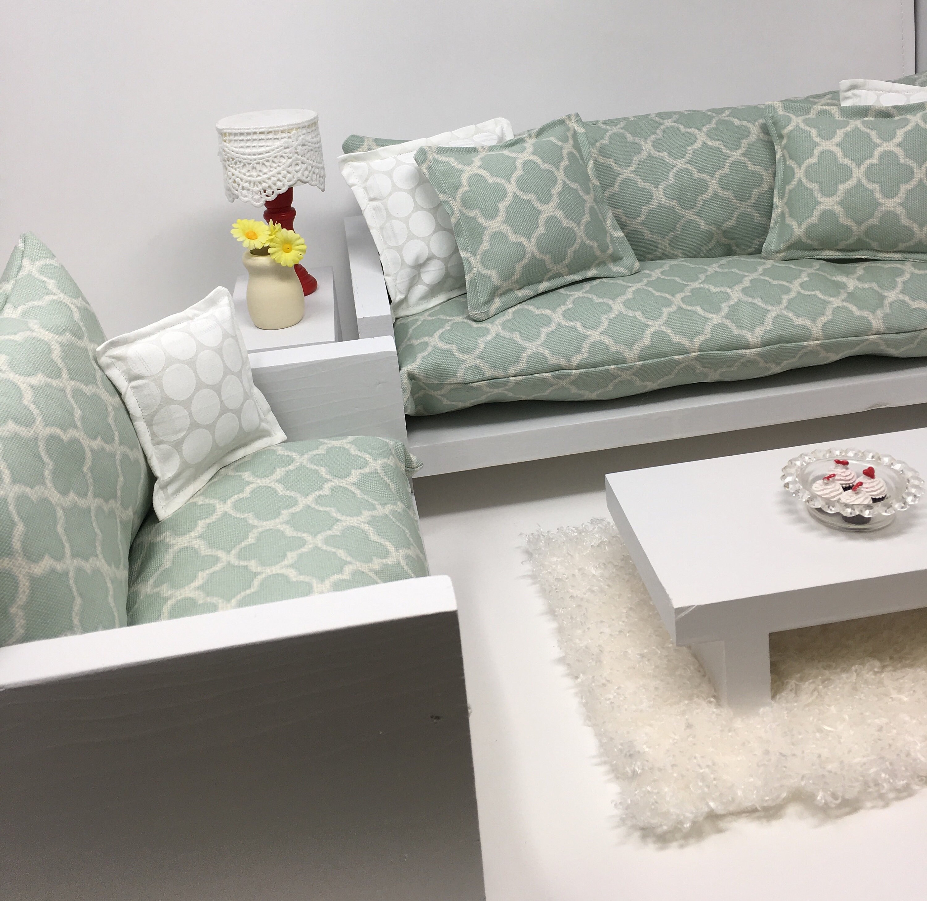 american girl living room