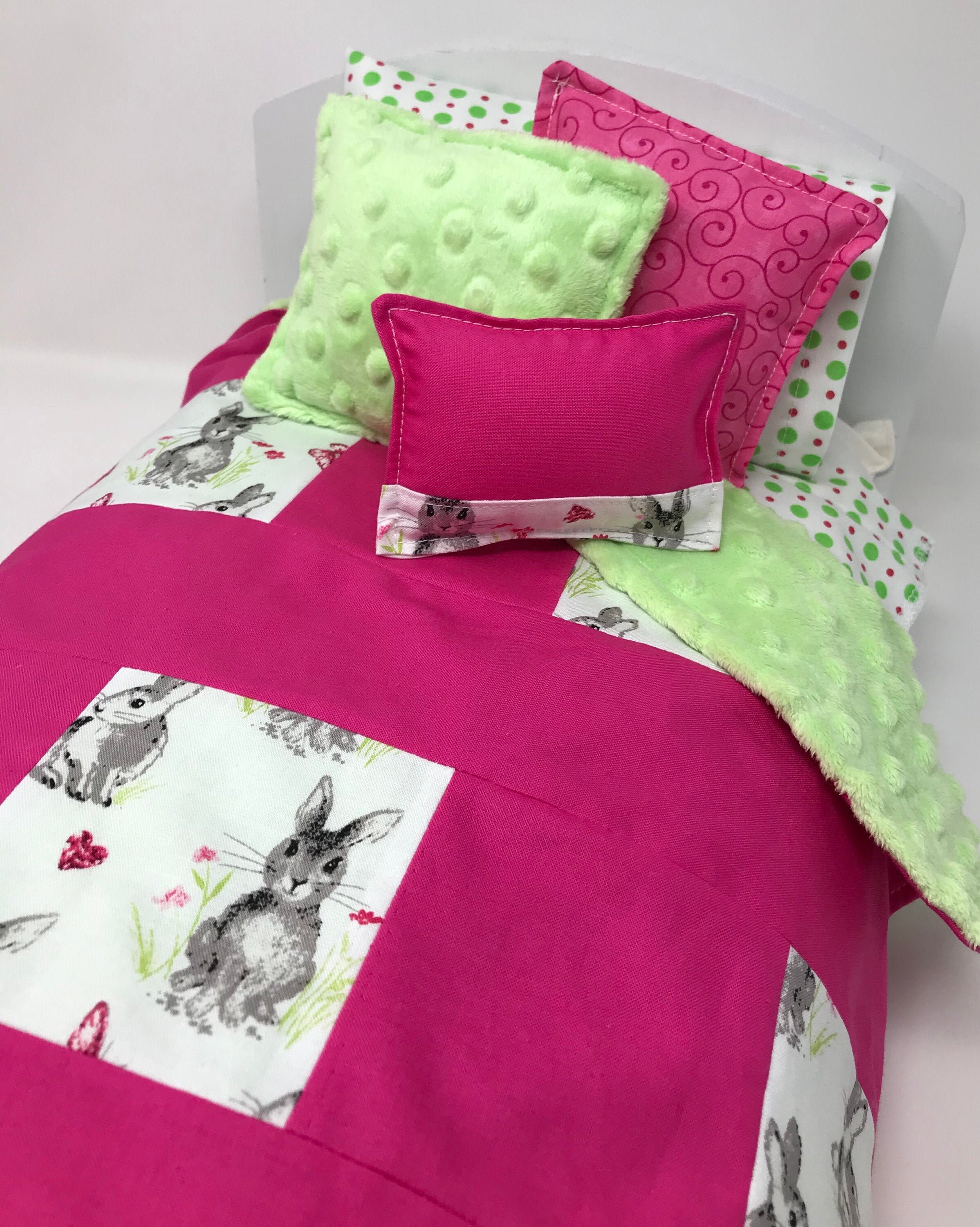 18 inch doll bedding sets
