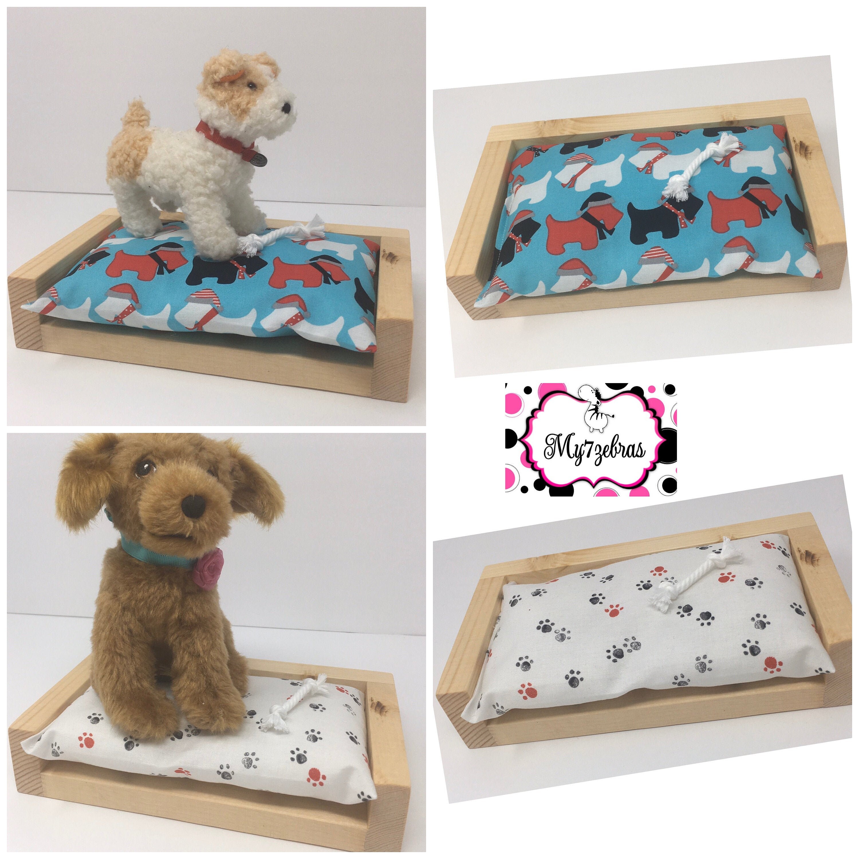 american girl doll dog bed