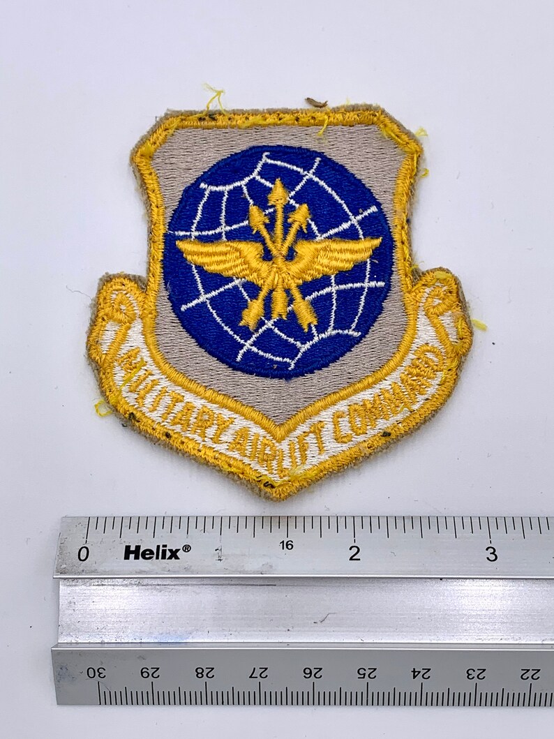 From Louisiana Nation Air Show Patch Trade Air Force Vintage 1980/'s Military Airlift Command Patch