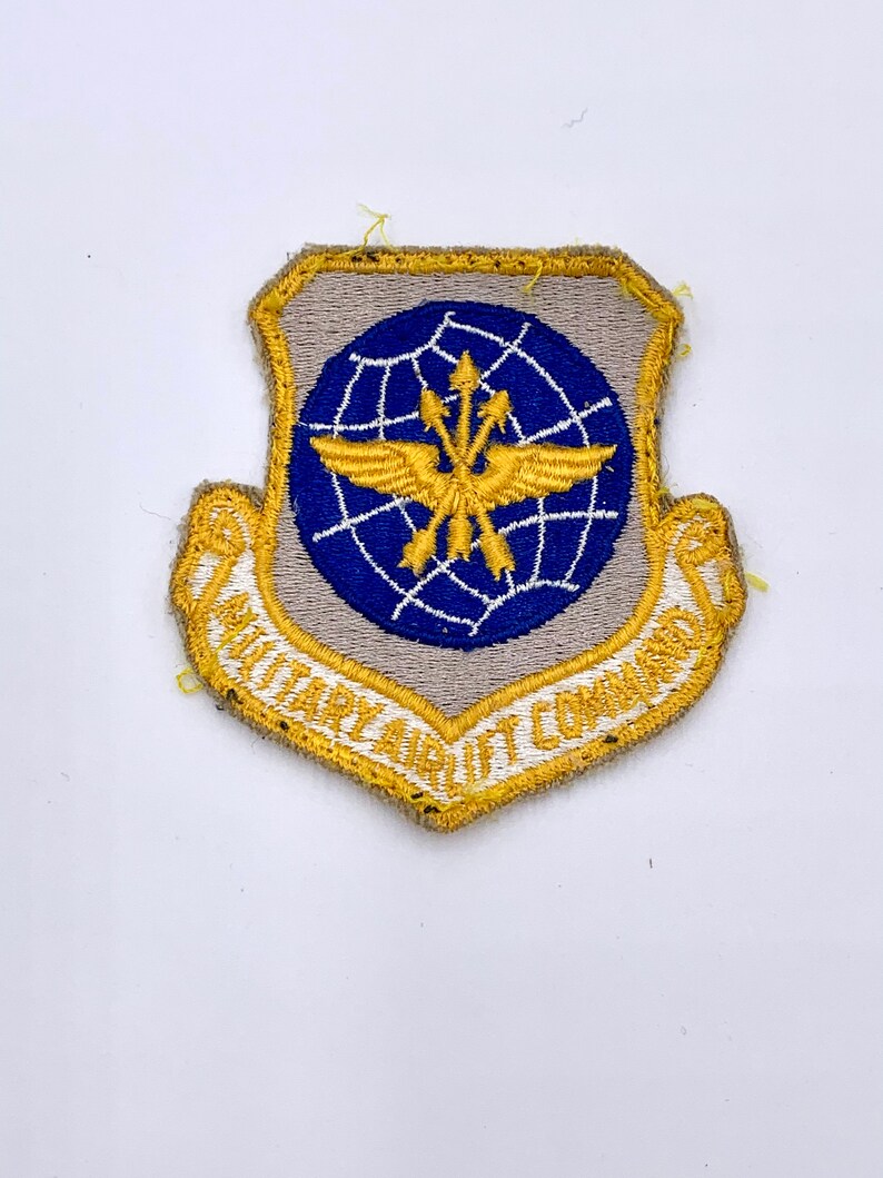 From Louisiana Nation Air Show Patch Trade Air Force Vintage 1980/'s Military Airlift Command Patch