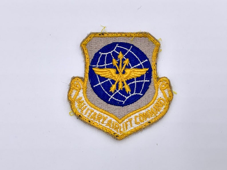 From Louisiana Nation Air Show Patch Trade Air Force Vintage 1980/'s Military Airlift Command Patch