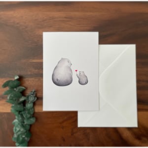 BEAR’s LOVE card blank inside