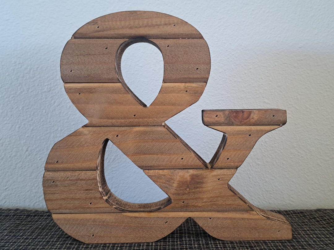 Personalized Rustic Barn Wood Letters / Large Custom Handmade Farmhouse ...