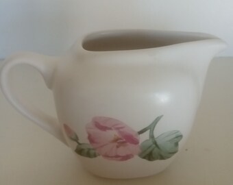 Pfaltzgraff White Floral Cottagecore Creamer