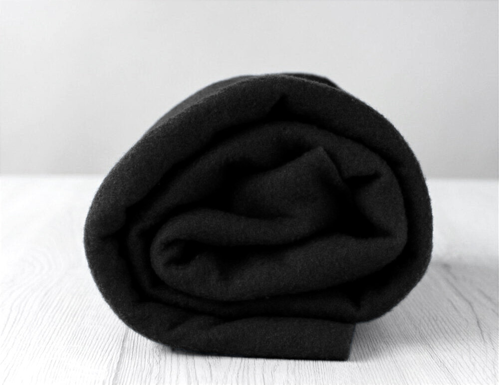 Extra fine merino wool Pre-Felt Gray Storm Extra Fine Merino Wool Prefelt Ribbon Soft Fruit 19 micron 4 wide 10 cm