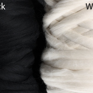1 lb 19 microns Australian Merino Wool Roving Extra Fine  Natural white ecru black Nuno Felting Spinning Knitting tops felt supplies