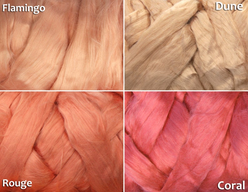 8 Color Viscose Sample Pack Kit Wet Nuno Felting Supplies Doll Etsy