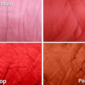 4 oz Australian Merino Wool Rove Fine 22 microns Passion Nuno Felting Spinning supplies