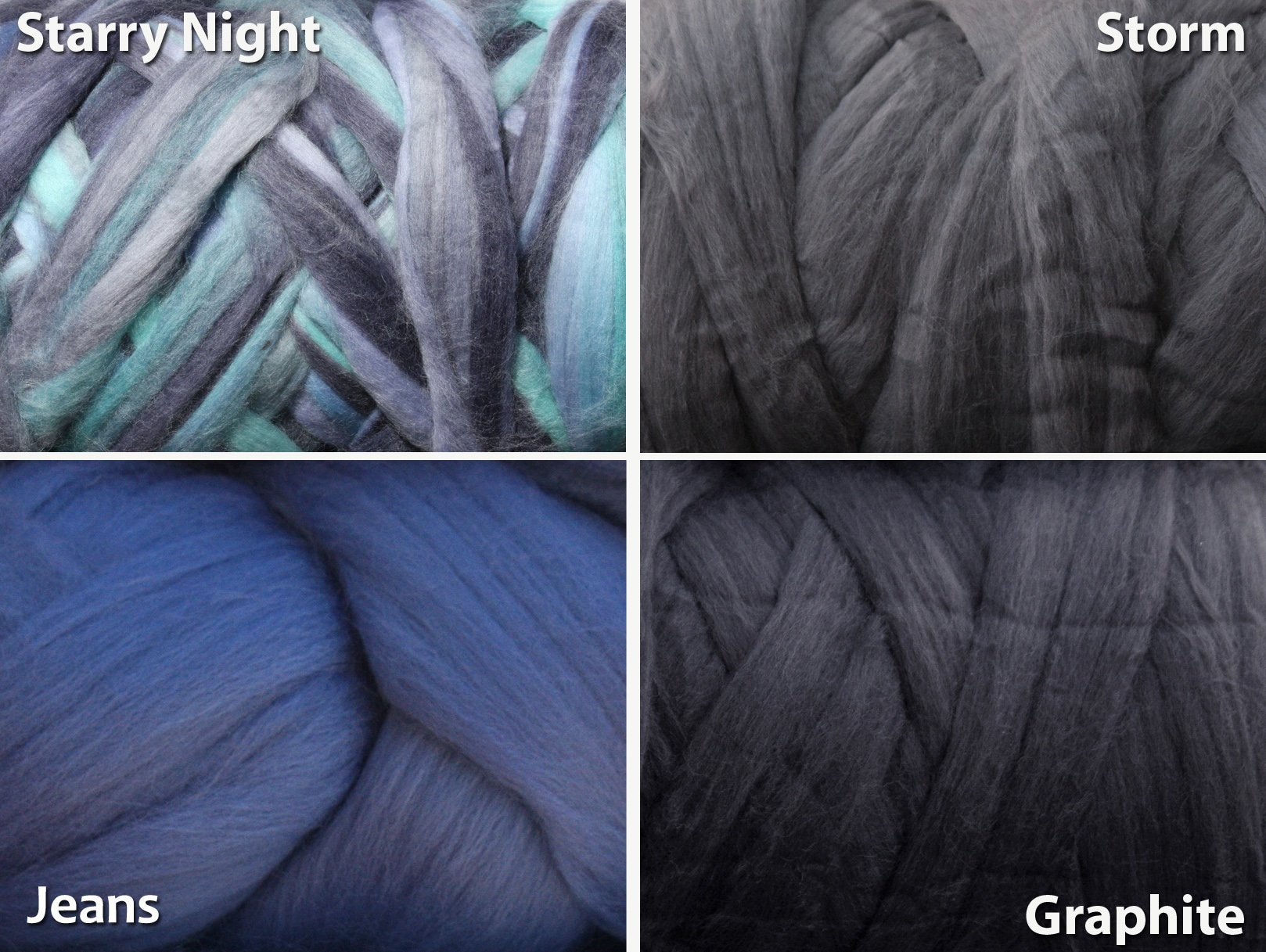 Slate Grey Wool Roving for Needle Felting, Wet Felting, Spinning, Dyed  Felting Wool, Gray, Dark Heather Grey, Fiber Art Supplies 