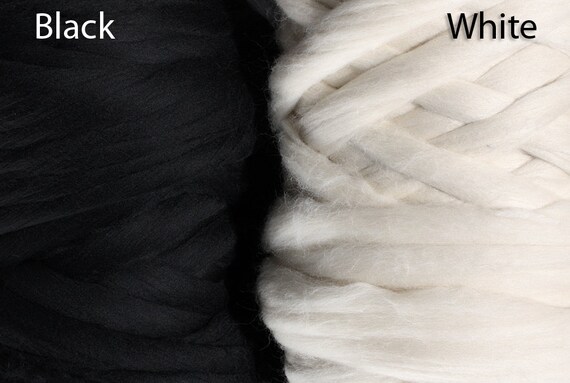 4 oz Australian Merino Wool Rove Roving Extra Fine 19 microns Natural Ecru white Felting Nuno Felting Spinning Knitting tops felt supplies