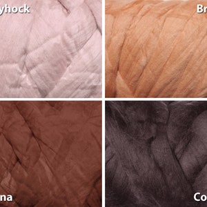 NEW COLORS 19 micron Merino Wool Roving Extra Fine skin color Nuno Felting Spinning Weaving Knitting Australian extra-fine tops supplies