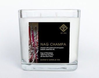 Nag Champa 100% Pure Soy Double Wick Candle