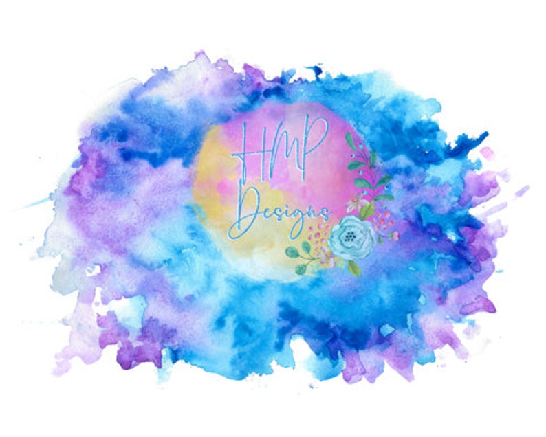 Download Water color splatter image SVG Waterslide Digital file | Etsy