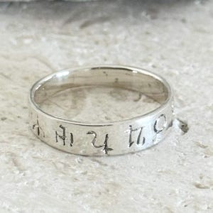 Sterling Silber Nyx Planet Ring Himmlische Band