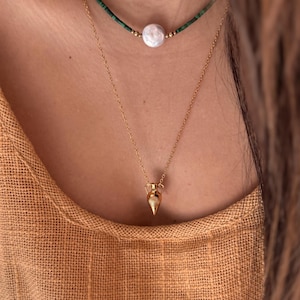Ancient Amphora Necklace, Greek Vase Pendant, Mythology Talisman Necklace, Ancient Greek Jewelry, Archaeology Inspired Gift image 10