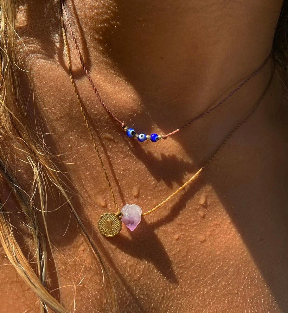 Zodiac Amethyst necklace/choker, amethyst and gold charm zodiac neckl…