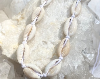 Sea Nimph Shell anklet, adjustable cowrie shell anklet, mermaid boho charm anklet