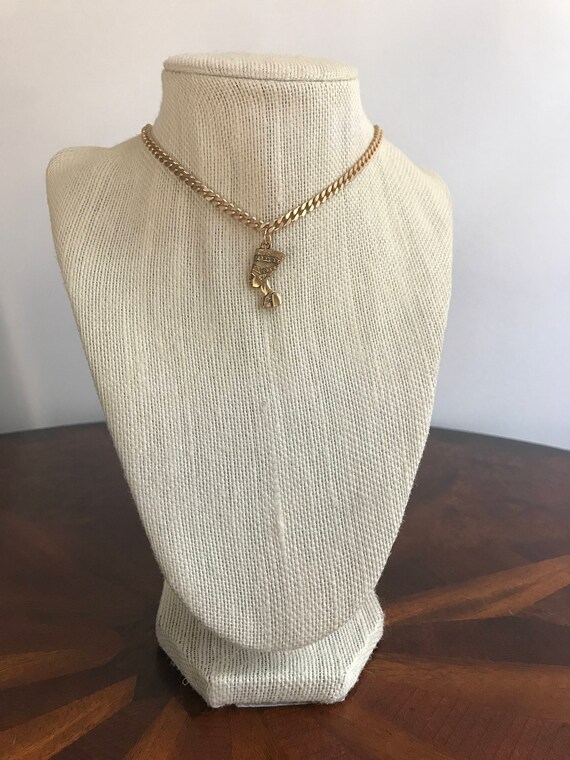 Nefertiti Single Chain Necklace 