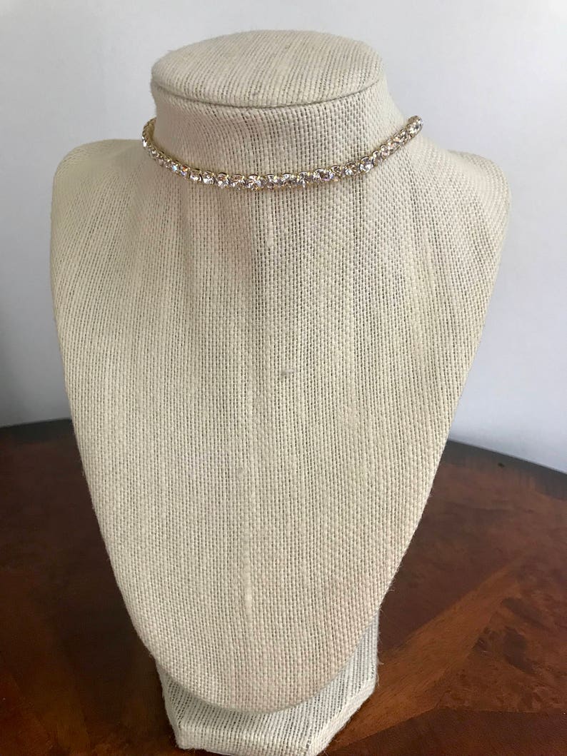 Necklace for party dress Necklace for party Crystal Choker Necklace,Occasion Jewelry Crystal Choker Gold and crystal necklace