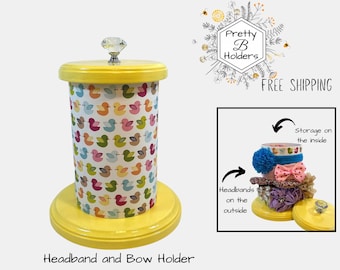 Headband Holder | Hair Accessory Organizer | Headband Stand | Storage | Nursery Decor | Girl Gift | Baby Shower | Ready to Ship