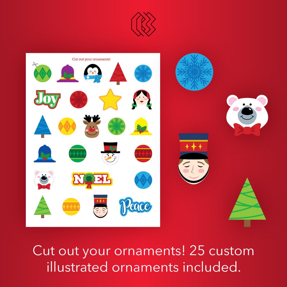 Christmas Tree Activity Printable / Christmas Activity Ideas / Kids ...