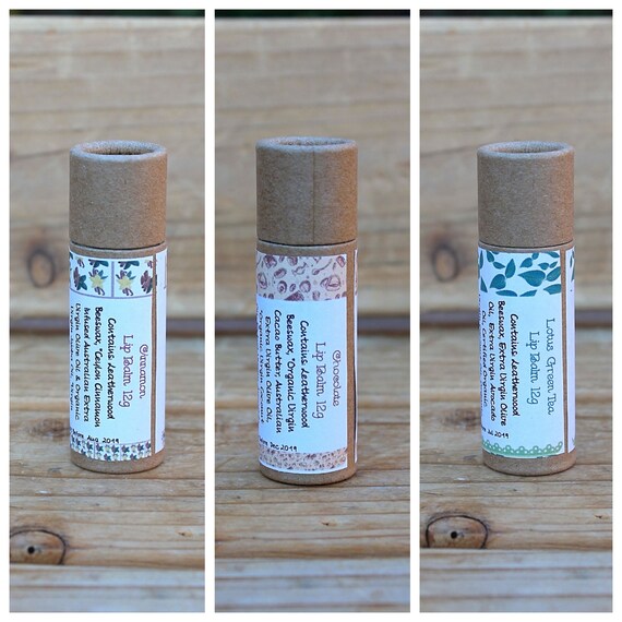 All Natural Lip Balm in eco friendly kraft tube 1 x 12g | Etsy All Natural Lip Balm in eco friendly kraft tube 1 x 12g | Etsy