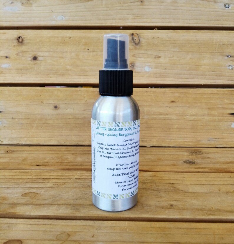 After Shower Body Oil Spray 100ml Scented or Unscented Etsy