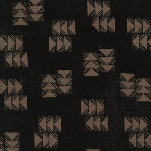 Darts in Black and Tan - Paint by Ellen Baker - double gauze - 1/2 yard or more