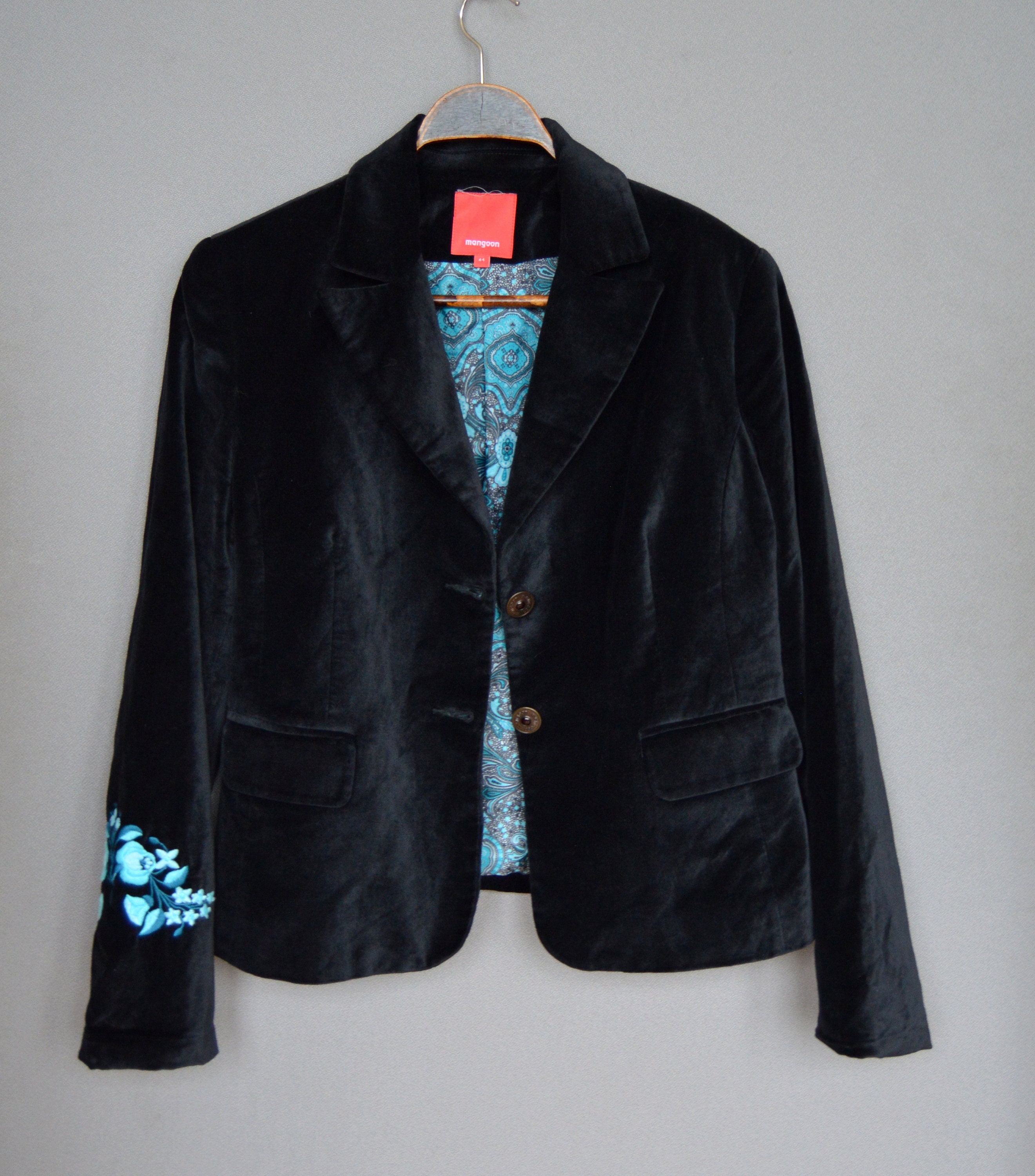 boho velvet jacket