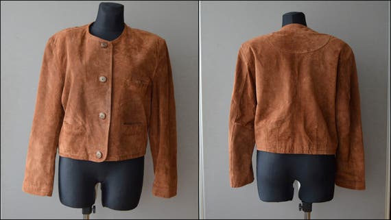 Custom Tailor Made All Size Genuine Vintage Suede Blazer Coat LEATHER JACKET
