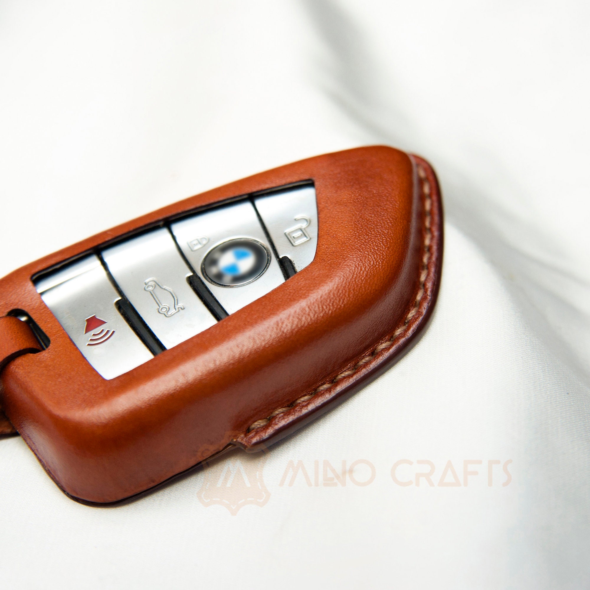 Key Fob Cover For BMW BMW Leather Key Case Car Key Case Etsy