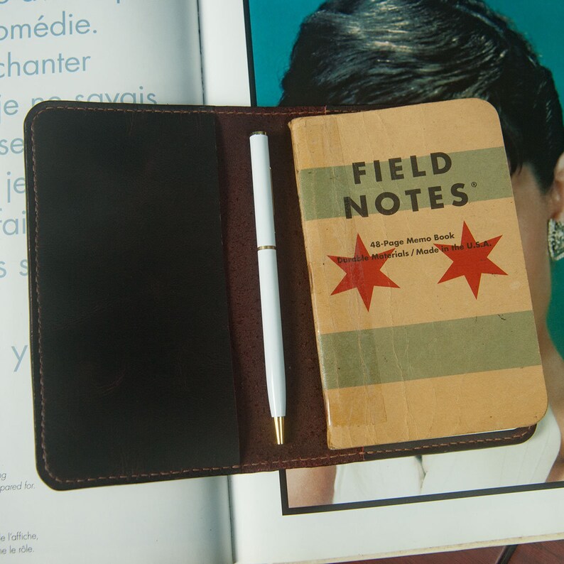 Field Notes Cover Field Notes Holder Field Notes Wallet Etsy