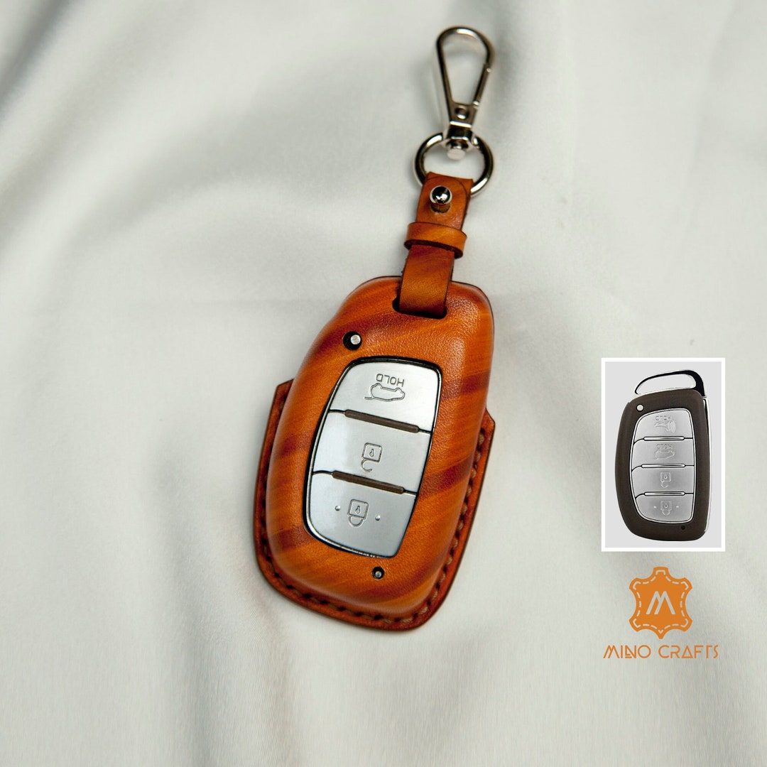 Minocrafts for Mazda Key Fob Cover Leather Key Case for Mazda 3 6