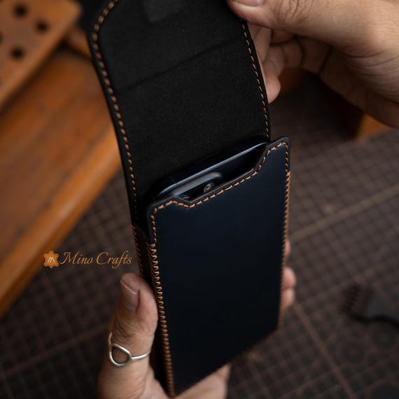 Handmade Leather Phone Case for iPhone 17 16 15 14, Custom Fit Belt Loop Holster, Full Grain Leather iPhone Pouch for Men Minocrafts - Etsy Handmade Leather Phone Case for iPhone 17 16 15 14, Custom Fit Belt Loop Holster, Full Grain Leather iPhone Pouch for Men Minocrafts - Etsy