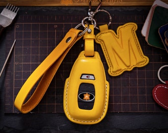 Handcrafted Leather Car Accessories Leather Key Fob Cover For Subie  Forester, Impreza, Outback, WRX, BRZ, XV Crosstrek, Ascent