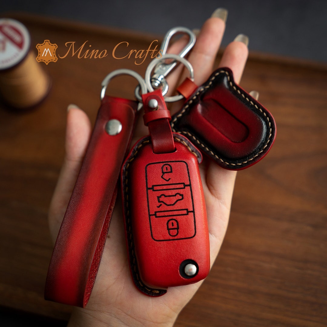 Volkswagen key cheap cover leather